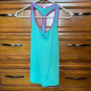 Under Armour Kids purple & teal tank top
